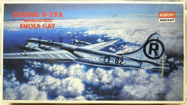 Academy 1/72 Boeing B-29A Superfortress Enola Gay, 2154 plastic model kit